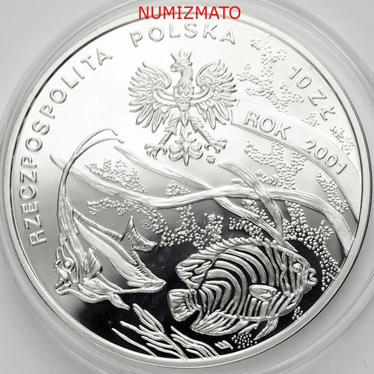 10 zł 2001 r. - Michał Siedlecki - Polscy Podróżnicy i Badacze