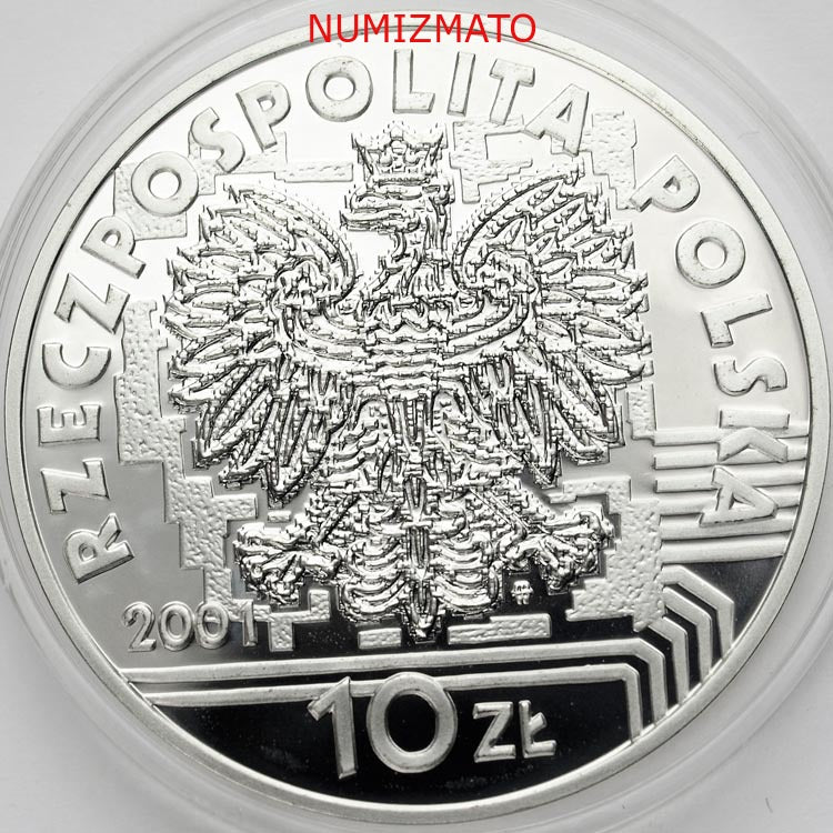 10 zł 2001 r. - Rok 2001
