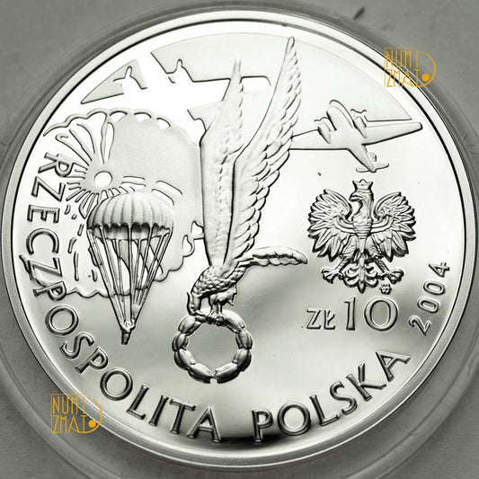 10 zł 2004 r. - Generał brygady Stanisław F. Sosabowski