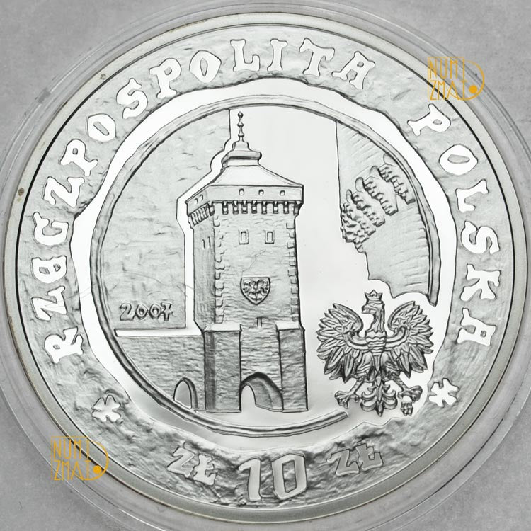 10 zł 2007 r. - 750-lecie lokacji Krakowa - Kraków