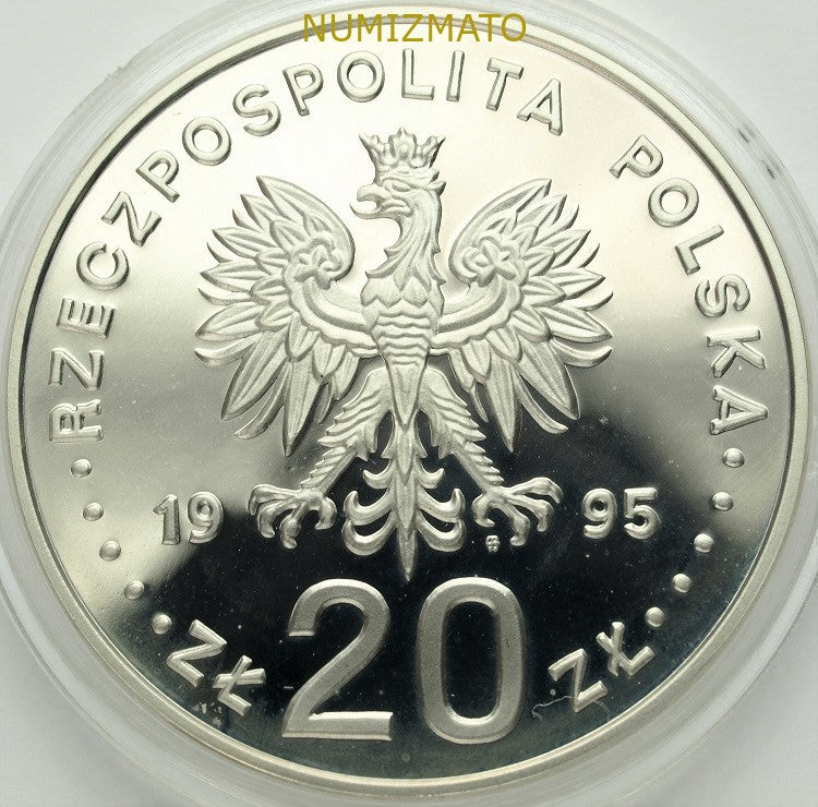 20 zł 1995 r. - Mikołaj Kopernik ECU