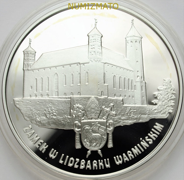 20 zł 1996 r. - Zamek w Lidzbarku Warmińskim - Zamki i Pałace w Polsce