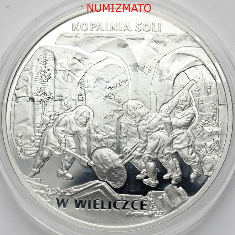 20 zł 2001 r. - Kopalnia soli w Wieliczce - Zabytki Kultury Materialnej w Polsce