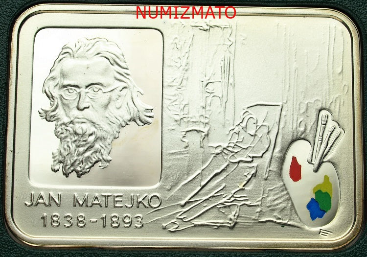 20 zł 2002 r. - Jan Matejko - Polscy Malarze XIX /  XX Wieku