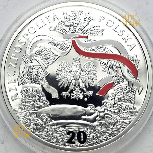 20 zł 2004 r. -  Dożynki - Polski Rok Obrzędowy