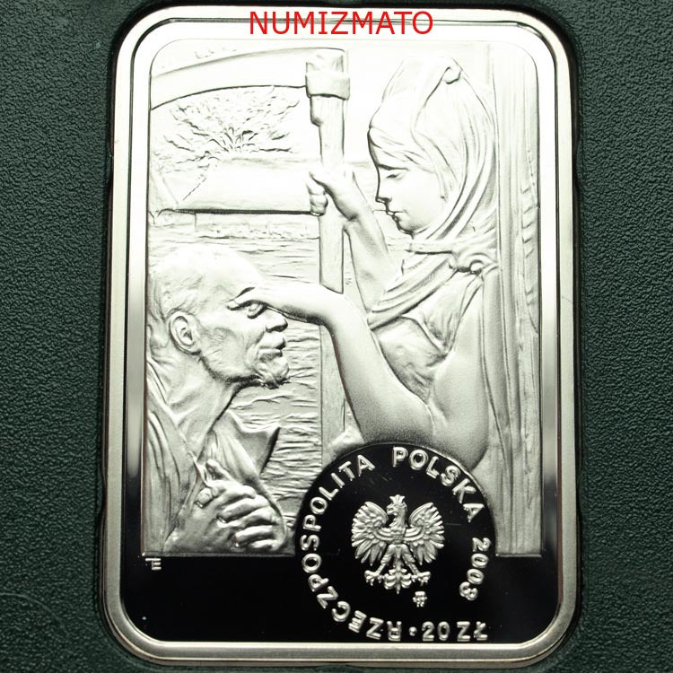 20 zł 2003 r. - Jacek Malczewski - Polscy Malarze XIX / XX Wieku