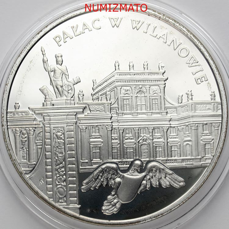 20 zł 2000 r. - Pałac w Wilanowie - Zamki i Pałace w Polsce