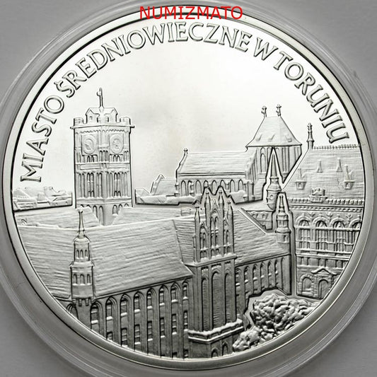 20 zł 2007 r. - Miasto średniowieczne w Toruniu - Zabytki Kultury Materialnej w Polsce