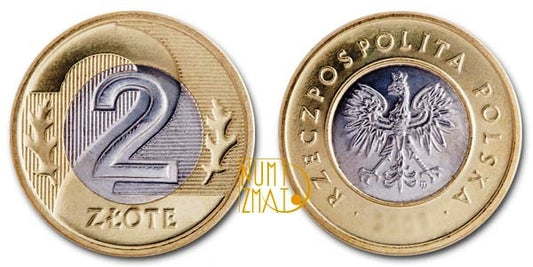 2 zł 2006 r. dwa złote