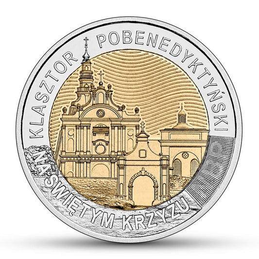 5 zł 2022 r. - Klasztor pobenedyktyński na Świętym Krzyżu - Odkryj Polskę (15)