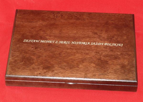 Kaseta Historia Jazdy Polskiej. Numizmato DE LUXE