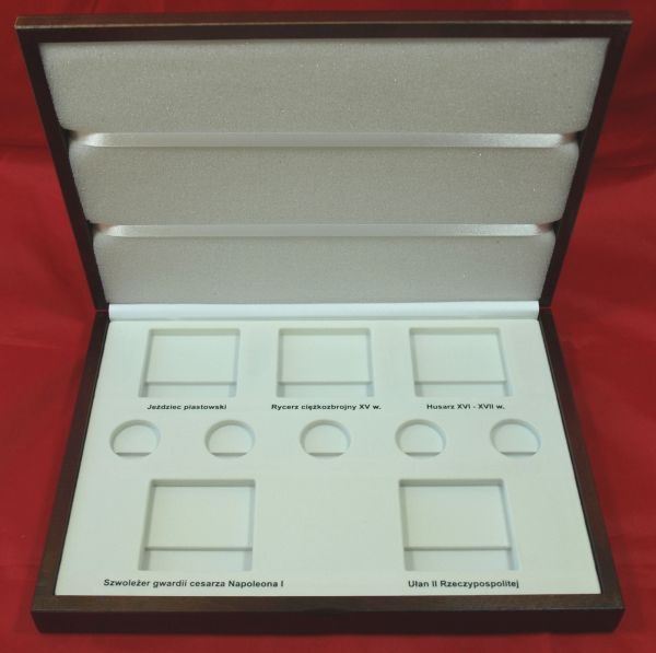 Kaseta Historia Jazdy Polskiej. Numizmato DE LUXE