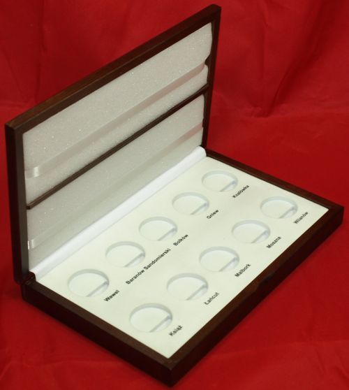 Zamki i Pałace - kaseta Numizmato De Luxe