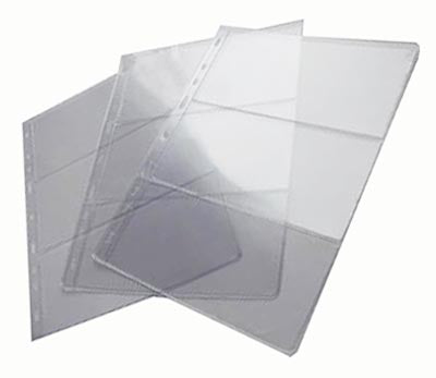 Strony do albumów średnich na banknoty 3x1 Leuchtturm Optima 3C (317 839)